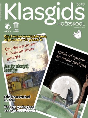 cover image of Klasgids Augustus 2015 Hoërskool